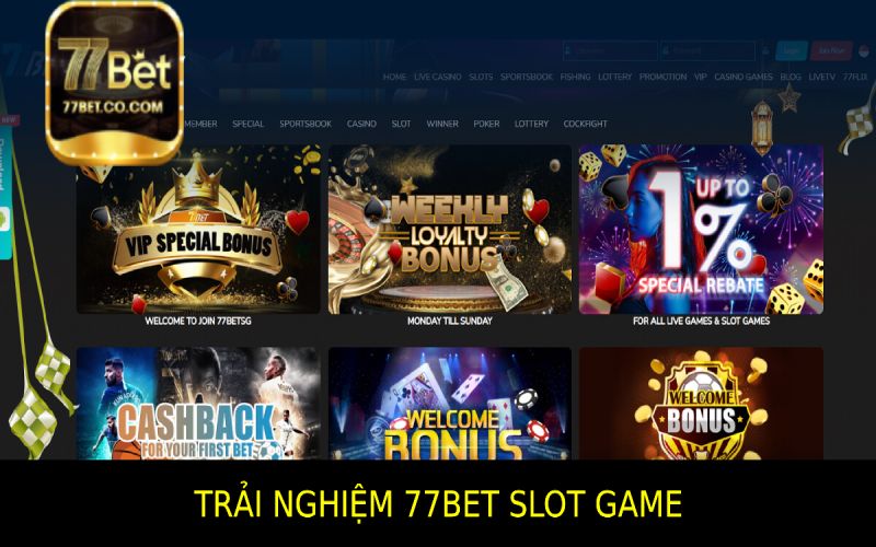 Trải Nghiệm Chơi Slot Cấp Độ Cao với 77bet