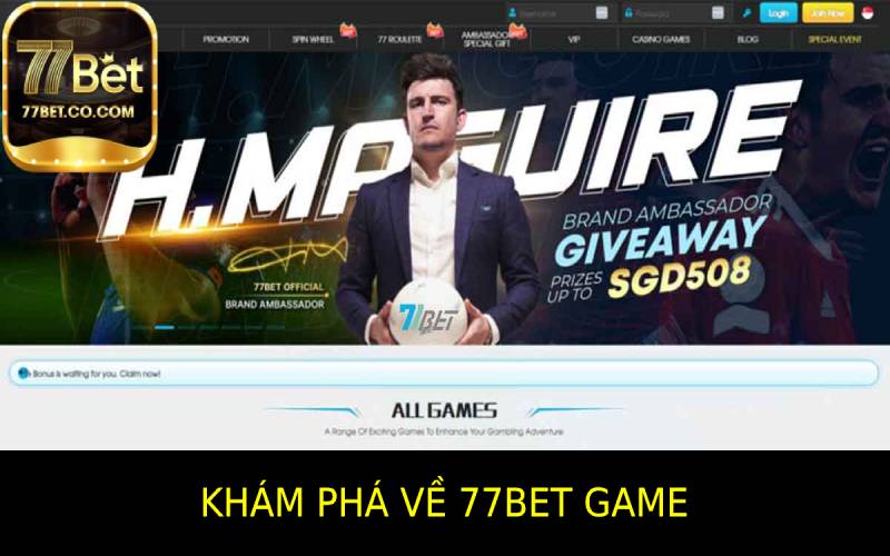 Khám Phá Thế Giới Cá Cược Đẳng Cấp Tại 77bet Game