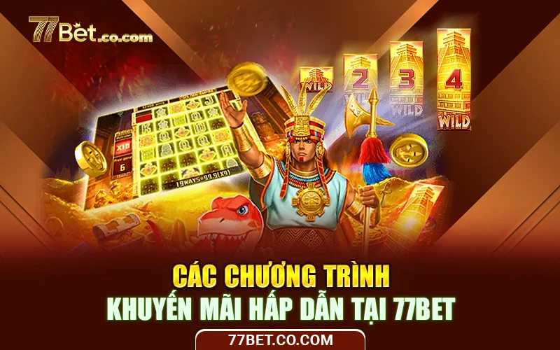 các chương trình khuyến mãi hấp dẫn tại 77bet